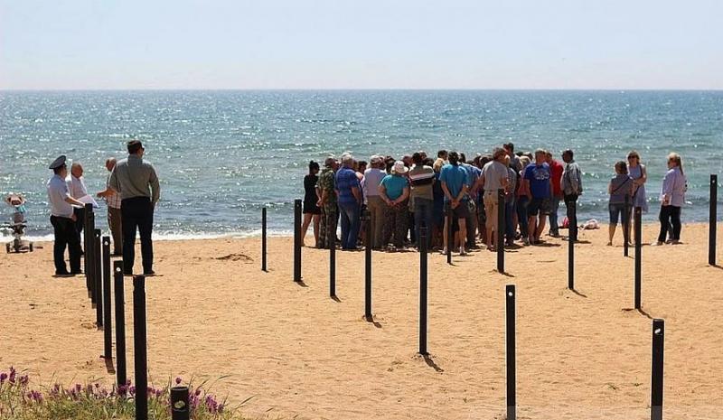 Пляжи Крыма проверяют на соответствие нормативам