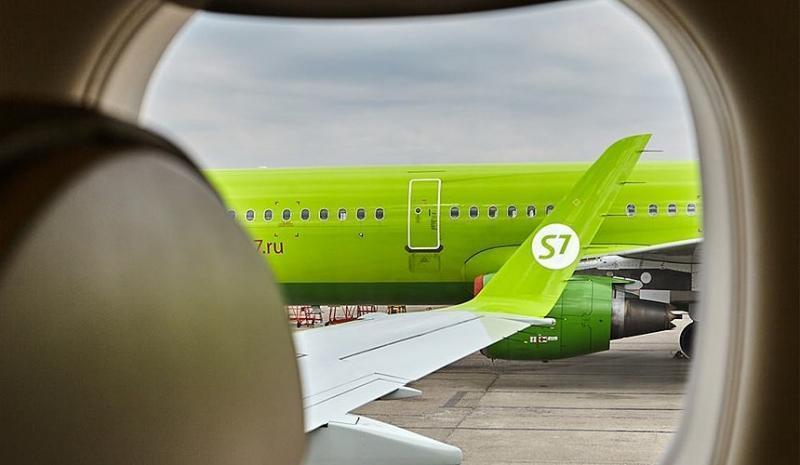 Авиакомпания S7 распродает авиабилеты со скидкой до 50%