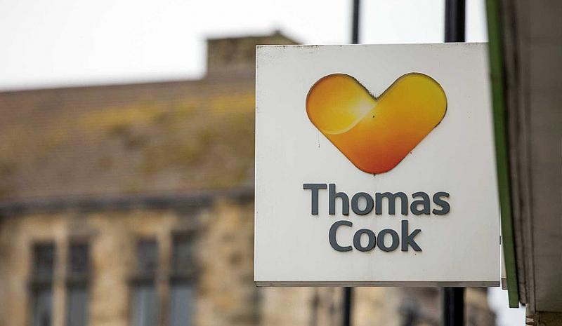 Thomas Cook сообщил о приостановке работы